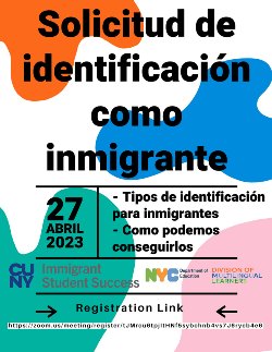 Solicitud de Identificación Como Inmigrante