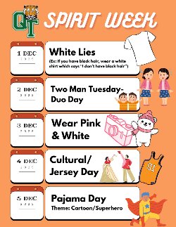 Spirit Week December 2025
